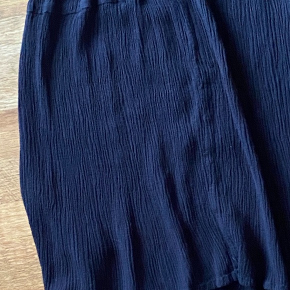 G.I.L.I. Black Wide Leg Pants with Flowing Silhouette size XL - Picture 7 of 8